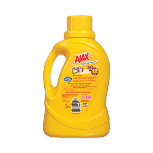 Ajax® Laundry Detergent Liquid, Stain Be Gone, Linen And Limon Scent, 40 Loads, 60 Oz Bottle, 6-carton freeshipping - TVN Wholesale