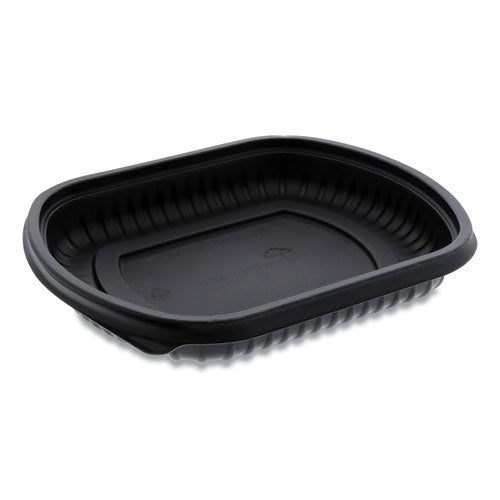 Pactiv Evergreen Earthchoice Clearview Mealmaster Container, 36 Oz, 9.38 X 8 X 1.5, Black, 250-carton freeshipping - TVN Wholesale