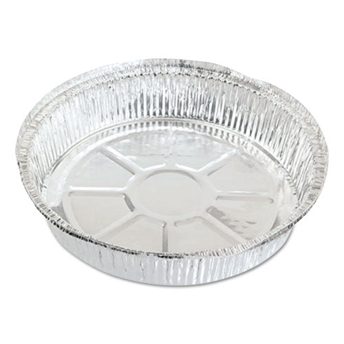 Reynolds® Round Aluminum Carryout Containers, 10" Diameter X 1.09"h, Silver, 400-carton freeshipping - TVN Wholesale