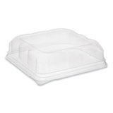 Pactiv Evergreen Recycled Plastic Square Dome Lid, 7.5 X 7.5 X 2.02, Clear, 195-carton freeshipping - TVN Wholesale