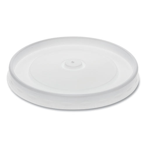 Pactiv Evergreen Paper Soup Cup Lid, For 32 Oz Soup Cups, 3.13" Diameter X 0.69"h, White, 500-carton freeshipping - TVN Wholesale