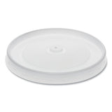 Pactiv Evergreen Paper Soup Cup Lid, For 32 Oz Soup Cups, 3.13" Diameter X 0.69"h, White, 500-carton freeshipping - TVN Wholesale