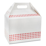Barns And Boxes, Barn Box With Handle, 9 X 5 X 4.5, Basketweave, 150-carton