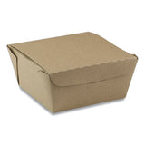 Pactiv Evergreen Earthchoice Onebox Paper Box, 37 Oz, 4.5 X 4.5 X 2.5, Kraft, 312-carton freeshipping - TVN Wholesale