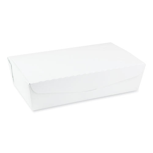 Pactiv Evergreen Earthchoice Onebox Paper Box, 77 Oz, 9 X 4.85 X 2.7, White, 162-carton freeshipping - TVN Wholesale