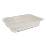 Pactiv Evergreen Pressware Paperboard Trays, 16.5" Diameter X 0.63"h, White-brown Specs, 150-carton freeshipping - TVN Wholesale