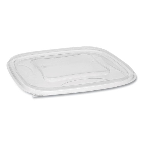 Pactiv Evergreen Earthchoice Recycled Plastic Square Flat Lids, 7.38 X 7.38 X 0.26, Clear, 300-carton freeshipping - TVN Wholesale