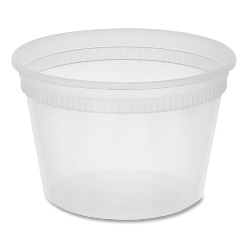 Pactiv Evergreen Delitainer Microwavable Container Bulk, 16 Oz, 4.55 X 4.55 X 3.05, Natural, 480-carton freeshipping - TVN Wholesale