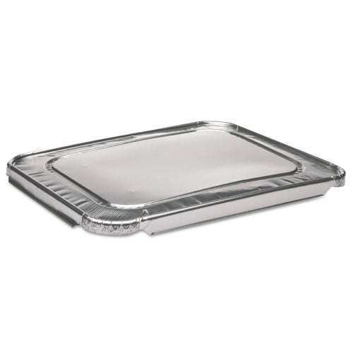 Pactiv Evergreen Aluminum Steam-pan Lids, 1-3 Size, 12.31 X 6.19, 200-carton freeshipping - TVN Wholesale