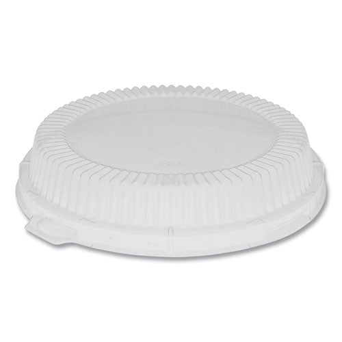 Pactiv Evergreen Ops Clearview Dome-style Lid With Tabs For Meadoware Plates, Fluted, 8.88 X 8.88 X 0.75, Clear, 504-carton freeshipping - TVN Wholesale