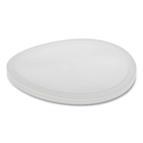 Pactiv Evergreen Newspring Delitainers Lid, Recessed, 4.55" Diameter X 0.4" H, Translucent, 480-carton freeshipping - TVN Wholesale