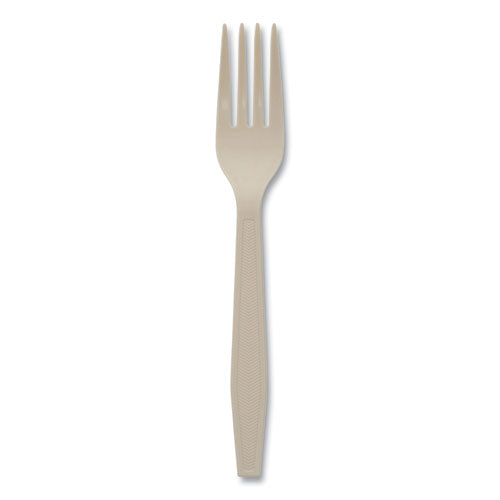 Pactiv Evergreen Earthchoice Psm Cutlery, Heavyweight, Spoon, 5.88", Tan, 1,000-carton freeshipping - TVN Wholesale