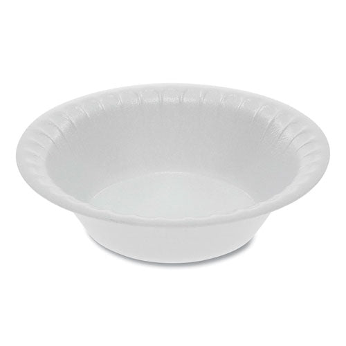 Pactiv Evergreen Unlaminated Foam Dinnerware, Bowl, 5 Oz, 4.5" Dia, White, 1,250-carton freeshipping - TVN Wholesale