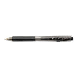 Pentel® Wow! Ballpoint Pen, Retractable, Medium 1 Mm, Black Ink, Black Barrel, Dozen freeshipping - TVN Wholesale