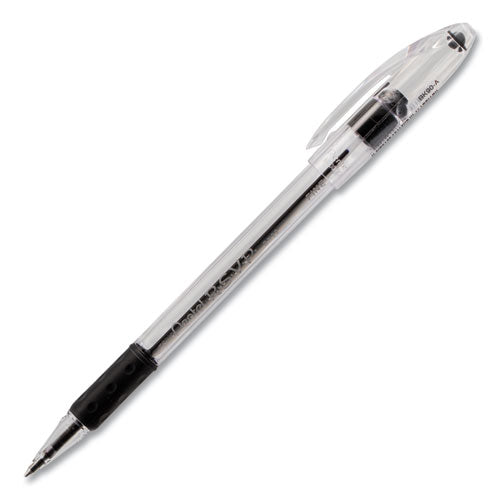 Pentel® R.s.v.p. Ballpoint Pen, Stick, Fine 0.7 Mm, Black Ink, Clear-black Barrel, Dozen freeshipping - TVN Wholesale