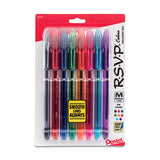 R.s.v.p. Ballpoint Pen, Stick, Medium 1 Mm, Assorted Ink And Barrel Colors, 8-pack