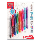 Mini R.s.v.p. Ballpoint Pen, Stick, Medium 1 Mm, Assorted Ink And Barrel Colors, 8-pack