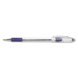 Pentel® R.s.v.p. Ballpoint Pen, Stick, Medium 1 Mm, Violet Ink, Clear-violet Barrel, Dozen freeshipping - TVN Wholesale