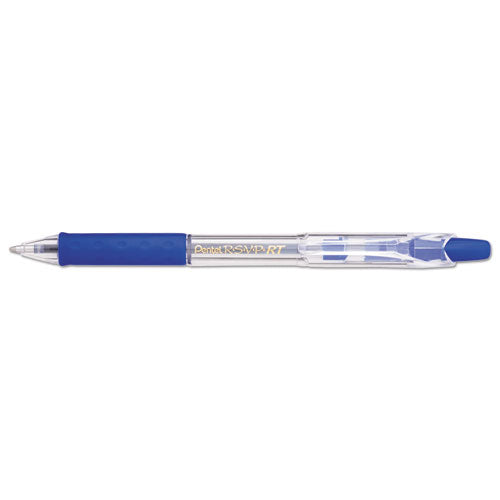 Pentel® R.s.v.p. Rt Ballpoint Pen, Retractable, Medium 1 Mm, Black Ink, Clear Barrel, Dozen freeshipping - TVN Wholesale