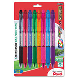 Pentel® R.s.v.p. Rt Ballpoint Pen, Retractable, Medium 1 Mm, Blue Ink, Clear Barrel, Dozen freeshipping - TVN Wholesale