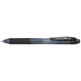 Pentel® Energel-x Gel Pen, Retractable, Medium 0.7 Mm, Black Ink, Black Barrel, Dozen freeshipping - TVN Wholesale