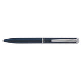Energel Style Gel Pen, Retractable, Medium 0.7 Mm, Black Ink, Blue Barrel