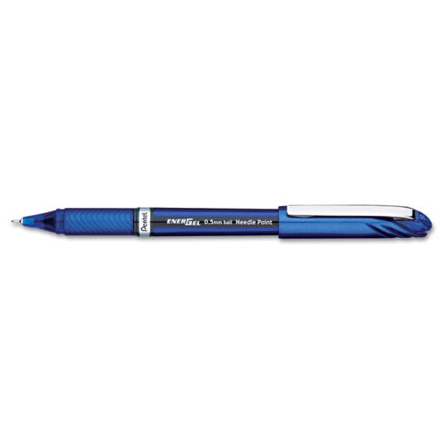 Pentel® Energel Nv Gel Pen, Stick, Medium 0.7 Mm, Blue Ink, Blue Barrel, Dozen freeshipping - TVN Wholesale