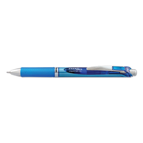 Pentel® Energel Rtx Gel Pen, Retractable, Medium 0.7 Mm, Black Ink, White-black Barrel freeshipping - TVN Wholesale