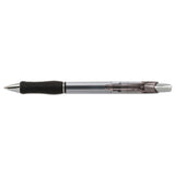 R.s.v.p. Super Rt Ballpoint Pen, Retractable, Medium 0.7 Mm, Black Ink, Black Barrel, Dozen