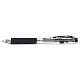 Pentel® Wow! Gel Pen, Retractable, Medium 0.7 Mm, Black Ink, Clear-black Barrel, Dozen freeshipping - TVN Wholesale