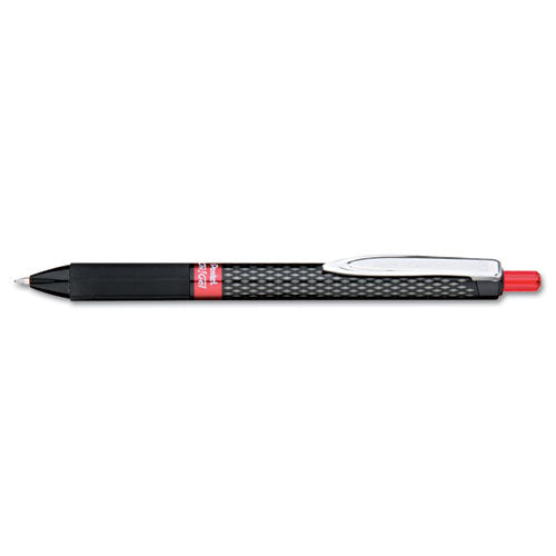 Pentel® Oh! Gel Pen, Retractable, Medium 0.7 Mm, Black Ink, Black Barrel, Dozen freeshipping - TVN Wholesale