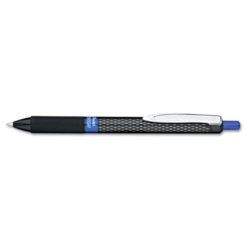 Pentel® Oh! Gel Pen, Retractable, Medium 0.7 Mm, Blue Ink, Black Barrel, Dozen freeshipping - TVN Wholesale