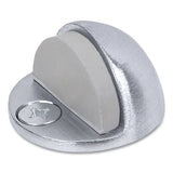 Tell® Low Dome Floor Stop, 1.75" Diameter X 1.5"h, Satin Chrome freeshipping - TVN Wholesale