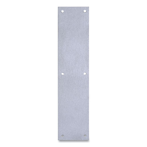 Tell® Door Push Plate, 3.5 X 15, Satin Stainless Steel freeshipping - TVN Wholesale