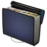 Pendaflex® Spiral Poly Expanding File, 4" Expansion, 13 Sections, Letter Size, Navy Blue freeshipping - TVN Wholesale