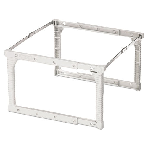 Pendaflex® Plastic Snap-together Hanging Folder Frame, Legal-letter Size, 18" To 27" Long, White-silver Accents freeshipping - TVN Wholesale