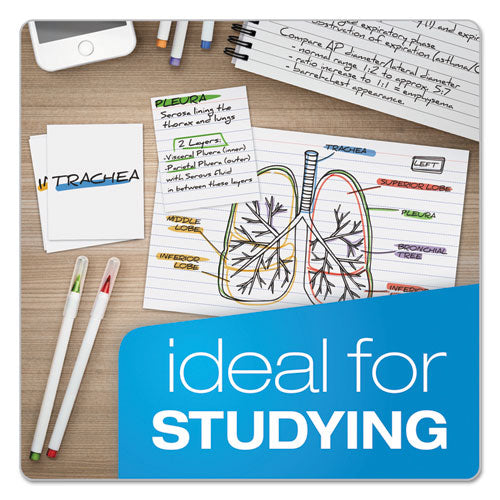 Oxford™ Ruled Mini Index Cards, 3 X 2.5, White, 200-pack freeshipping - TVN Wholesale