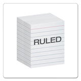 Oxford™ Ruled Mini Index Cards, 3 X 2.5, White, 200-pack freeshipping - TVN Wholesale