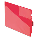 Pendaflex® Colored Poly Out Guides With Center Tab, 1-3-cut End Tab, Out, 8.5 X 11, Red, 50-box freeshipping - TVN Wholesale
