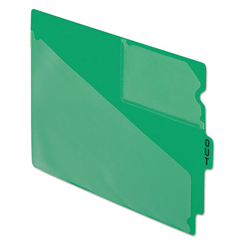 Pendaflex® Colored Poly Out Guides With Center Tab, 1-3-cut End Tab, Out, 8.5 X 11, Green, 50-box freeshipping - TVN Wholesale
