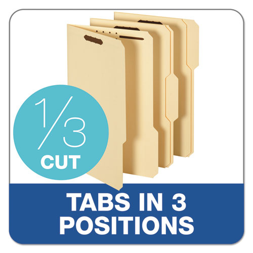 Pendaflex® Top Tab 2-fastener Folder, 1-3-cut Tabs, Legal Size, Manila, 50-box freeshipping - TVN Wholesale