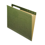 Pendaflex® Reinforced Hanging File Folders, Letter Size, 1-3-cut Tab, Standard Green, 25-box freeshipping - TVN Wholesale