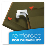 Pendaflex® Reinforced Hanging File Folders, Letter Size, 1-5-cut Tab, Standard Green, 25-box freeshipping - TVN Wholesale