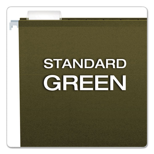Pendaflex® Reinforced Hanging File Folders, Letter Size, 1-5-cut Tab, Standard Green, 25-box freeshipping - TVN Wholesale
