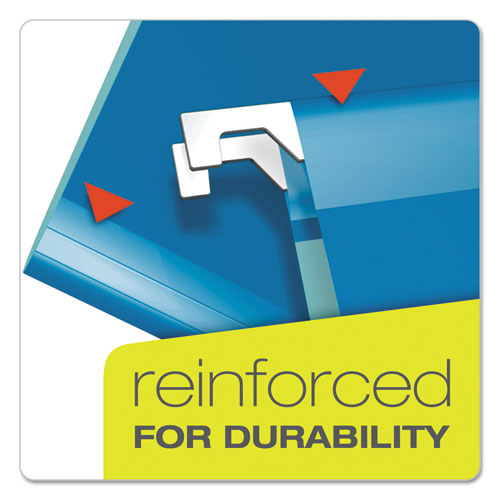 Pendaflex® Extra Capacity Reinforced Hanging File Folders With Box Bottom, Letter Size, 1-5-cut Tab, Assorted, 25-box freeshipping - TVN Wholesale