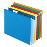 Pendaflex® Extra Capacity Reinforced Hanging File Folders With Box Bottom, Letter Size, 1-5-cut Tab, Assorted, 25-box freeshipping - TVN Wholesale