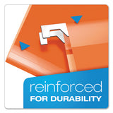 Pendaflex® Extra Capacity Reinforced Hanging File Folders With Box Bottom, Letter Size, 1-5-cut Tab, Orange, 25-box freeshipping - TVN Wholesale