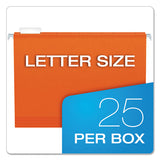 Pendaflex® Extra Capacity Reinforced Hanging File Folders With Box Bottom, Letter Size, 1-5-cut Tab, Orange, 25-box freeshipping - TVN Wholesale