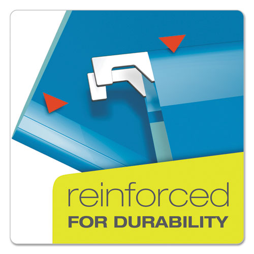 Pendaflex® Extra Capacity Reinforced Hanging File Folders With Box Bottom, Legal Size, 1-5-cut Tab, Assorted, 25-box freeshipping - TVN Wholesale