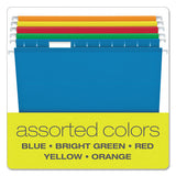 Pendaflex® Extra Capacity Reinforced Hanging File Folders With Box Bottom, Legal Size, 1-5-cut Tab, Assorted, 25-box freeshipping - TVN Wholesale